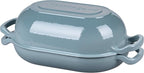 VORRINGARD Enameled Cast Iron Sourdough Bread Oven, Dutch Oven, Loaf Cast Iron - Image 7