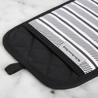 KITCHENAID Albany Pot Holder 2-Pack Set, Matte Black - Image 3