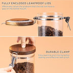 Yangbaga Glass Sugar Coffee Canister - Image 3