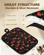 Slohif Silcone Cherry Pot Holders - Image 2