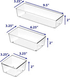 Simple Houseware Clear Drawer Organizer - Image 7