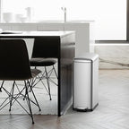 Garvee Slim Kitchen Trash Can 8 Gal, Skinny Stainless Steel Garbage Can - Image 6