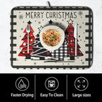 Merry Christmas Dish Drying Mats - Image 4