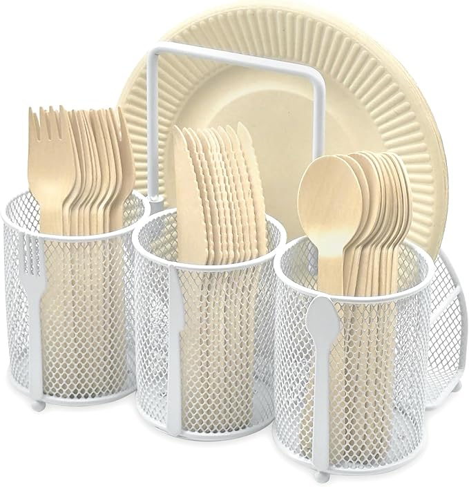 DysanVica Utensil Caddy Silverware Holder by DysanVica