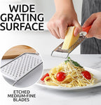 Zulay Kitchen Professional Cheese Grater Stainless Steel - Image 3