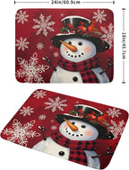 Christmas Snowman Dish Drying Mat - Image 2