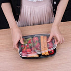 50 Pack 32 oz Sturdy Leakproof 2-Compartment Meal Prep Containers - Image 9
