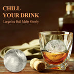 Round Ice Cube Trays for Freezer, 1.8 INCH x 8, Ice Ball Maker Mold | Round Ice - Image 5