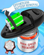 Electric Can Opener, Automatic Hands-Free One Touch, Smooth Edge Safety Cut - Image 7