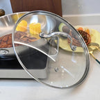 Antrader Tempered Glass Lid, 10.5Inch Cookware Glass Replacement Lid - Image 4