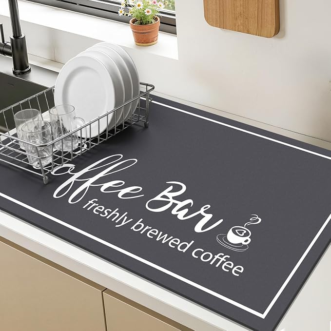 Findosom Dish Drying Mat, Cuttable Drying Mat - Image 7