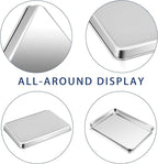 P&P CHEF 12.5 Inch Baking Cookie Sheet, Oven Pan Tray Stainless Steel Sheet Pan - Image 4