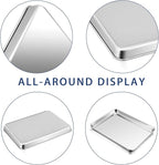 P&P CHEF 16 Inch Baking Cookie Sheet, Oven Pan Tray Stainless Steel Sheet Pan - Image 3