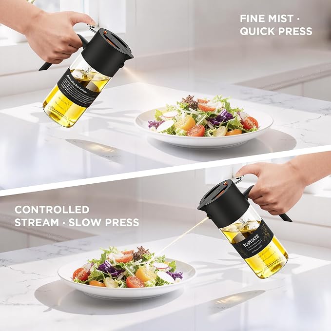 PLAPITATE 17oz/500ml Premium Olive Oil Sprayer - Image 3