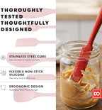 DI ORO 6-Piece Silicone Spatula Set - Image 6