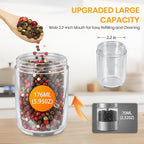 Rechargeable Gravity Electric Salt Grinder Set - Image 6