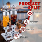 2-Gallon Drink Dispenser with Stainless Steel Drip Tray - Image 3