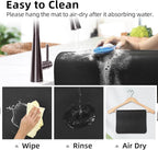 LOPNUR Kitchen Dish Drying Mat, Diatomite Coffee Mat, Super Absorbent Dish - Image 9
