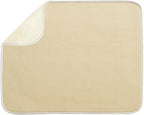 InterDesign iDry Large Kitchen Countertop Absorbent Dish Drying Mat, Wheat/Ivory - Image 3