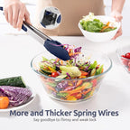 600ºF Heat Resistant Kitchen Tongs: U-Taste 12 inch Large Silicone Cooking Tong - Image 8