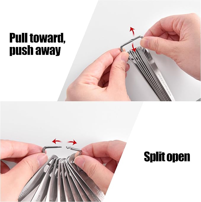 Doosu Measuring Spoons Set of 6-18/8 Stainless Steel Heavy Duty Teaspoons - Image 9