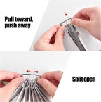 Doosu Measuring Spoons Set of 5-18/8 Stainless Steel Heavy Duty Teaspoons - Image 9