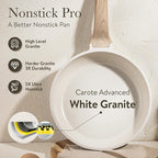CAROTE 21Pcs Pots and Pans Set, Nonstick Cookware Sets - Image 8
