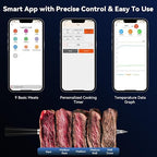 Smart Wireless Meat Thermometer Digital, 2 Probes, Advanced Bluetooth Food - Image 6