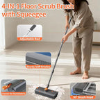 3 in 1 Floor Scrub Brush, Floor Scrubber - Image 3