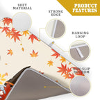 Fall Gnome Dish Drying Mat for Kitchen Counter Autumn Pumpkin Maple Leaves - Image 4