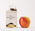 Mud Pie FBA_ Ceramic Tea Bag Caddy - Image 5