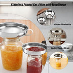 Funnel Set - 2Pcs Stainless Steel Ideal - Image 5