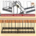 HzTinT 2PACK Cutting Board Organizer, Adjustable Divider Cutting Board Holder - Image 3