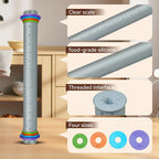 Adjustable Rolling Pin with Thickness Rings, 12.8" Silicone Non Stick Dough - Image 4