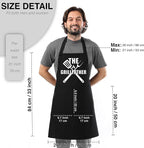 TOSHEX Funny Apron Waterdrop Resistant 100% Cotton Aprons - Image 6