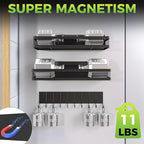 3 Pack Strong Magnetic Spice Rack - Image 3