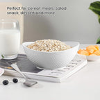 Wheat Straw Bowls Set of 4, Unbreakable Plastic Bowls Reusable, Microwave Safe - Image 6