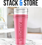 VELOMIX -2 Pack- 28 oz Protein Shaker Bottles - Image 6