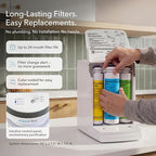 AquaTru Carafe Countertop Water Purifier | Compact 4-Stage Reverse Osmosis - Image 7