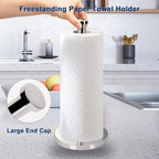 NearMoon Standing Paper Towel Holder, Kitchen Paper Towel Tissue Holder- - Image 4