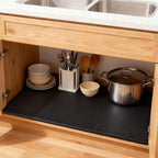 Aisslro Under Sink Mat 22" X 19", Waterproof Silicone Cabinet Organizer - Image 8