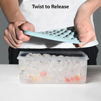 Ice Cube Trays with Lid and Bin, 0.8 IN Small Round Ice Cube Mold - Image 6