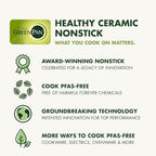 GreenPan Swift Healthy Ceramic Nonstick, Stainless Steel Handle, Dishwasher Safe - Image 7