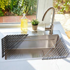 Corner Sink Caddy, Ohuhu Sponge Holder - Image 8