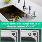 Soap Dispenser for Kitchen Sink, Built in Sink Soap Dispenser, Countertop Soap - Image 5