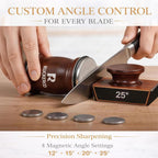 The Original Patented Knife Sharpener Kit, 4 Replaceable Ceramic Grinding Discs - Image 7