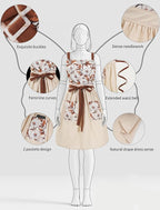 Pinknoke Vintage Pinafore Apron Dress - Image 4