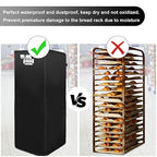Black 20tier Sheet Pan Rack/Bun Pan Rack Cover - Image 4