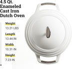 Lodge USA Enamel Dutch Oven 4.5 qt. - Image 6