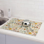 Mushroom Dish Drying Mat For Kitchen Microfiber Drying Mats Absorbent - Image 7